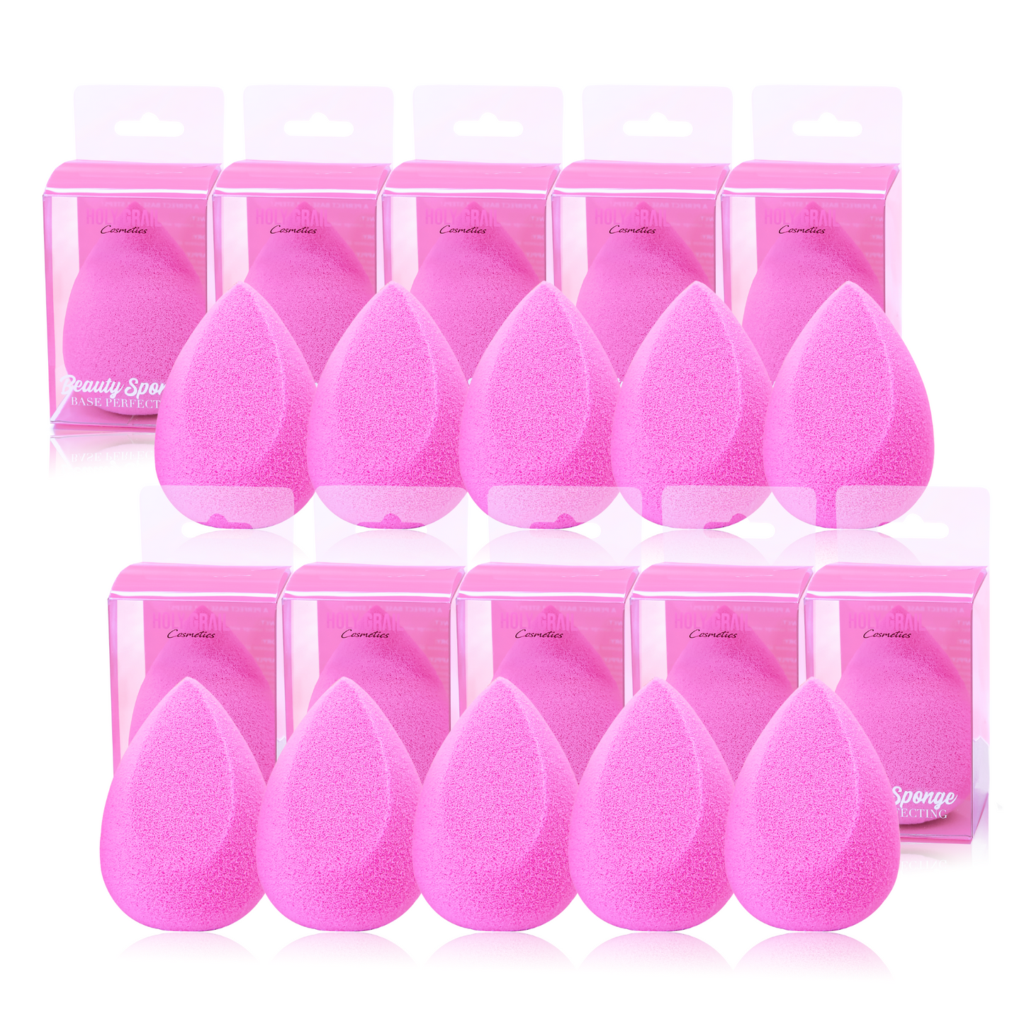 Beauty Sponge 10 Pack MUA Bulk Buy