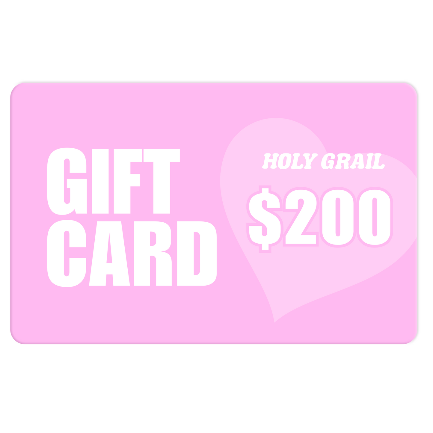 Holy Grail Cosmetics E-Gift Card