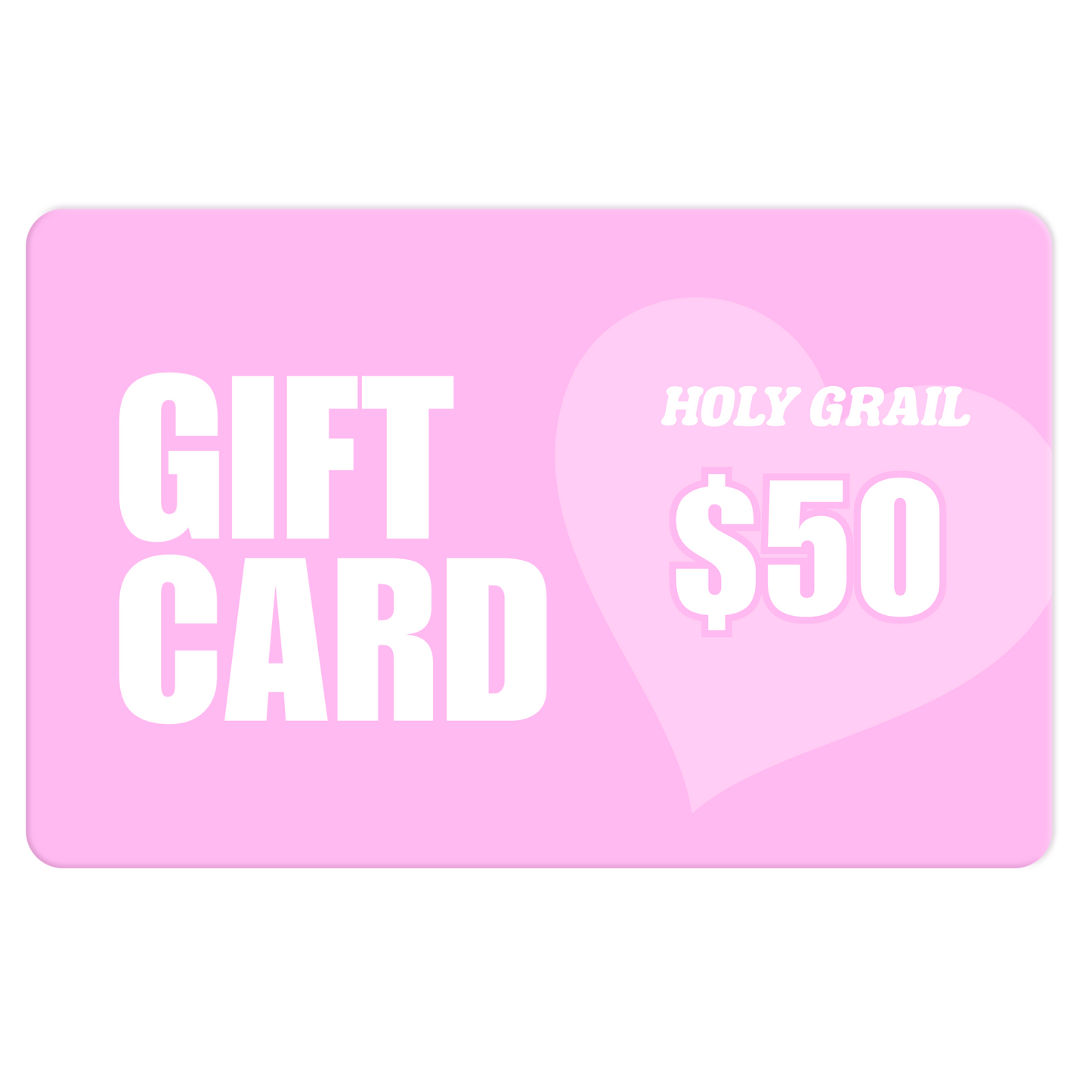 Holy Grail Cosmetics E-Gift Card