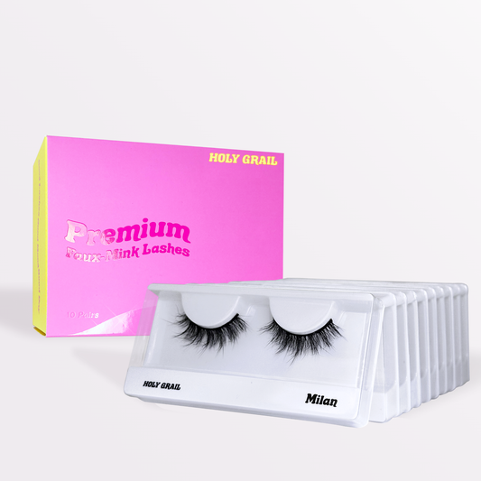Milan Lashes 10 Pack Box- Premium