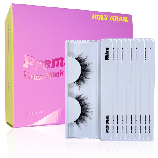 Milan Lashes 10 Pack Box- Premium