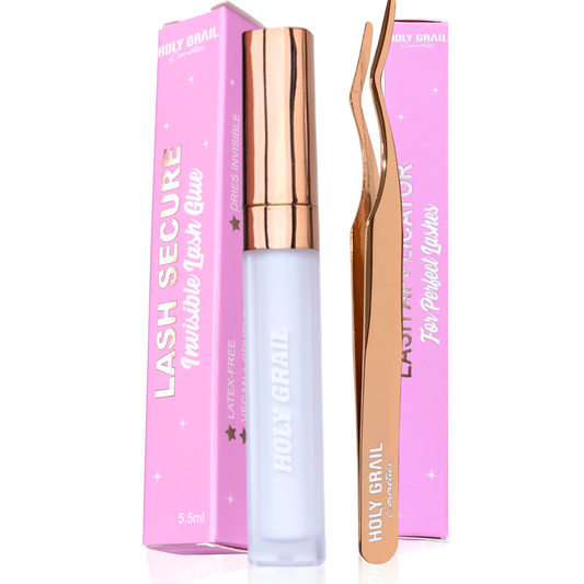 Lash Applicator and Lash Secure Invisible Lash Glue