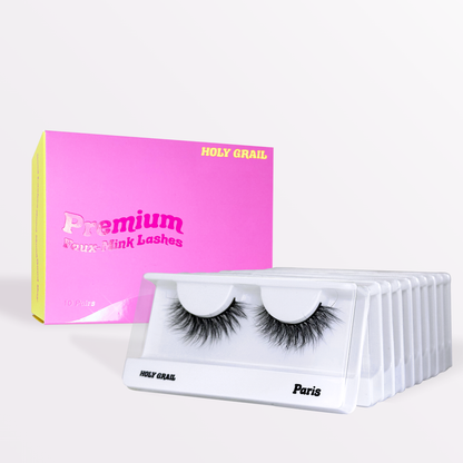 Paris Lashes 10 Pack Box - Premium